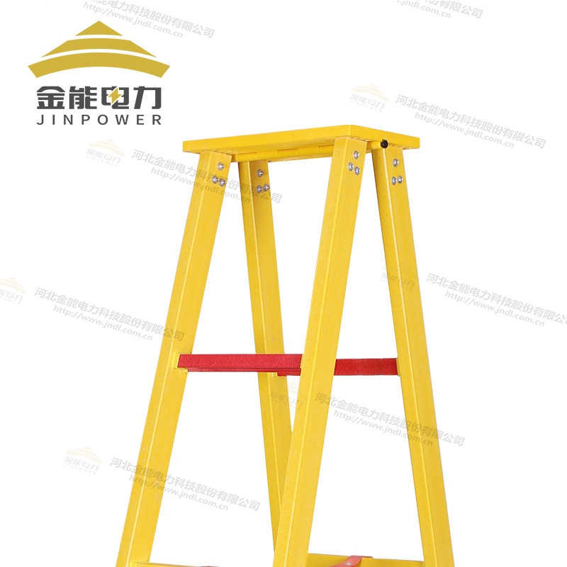 無(wú)堿玻璃鋼絕緣人字梯三重防滑設(shè)計(jì)